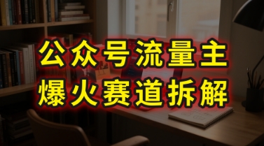 AI公众号流量主爆火赛道拆解—剧评领域，86分钟干货分享-鸿途网创资源站