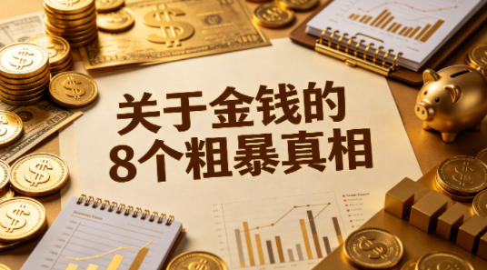 某公众号付费文章：关于金钱的8个粗暴真相-鸿途网创资源站