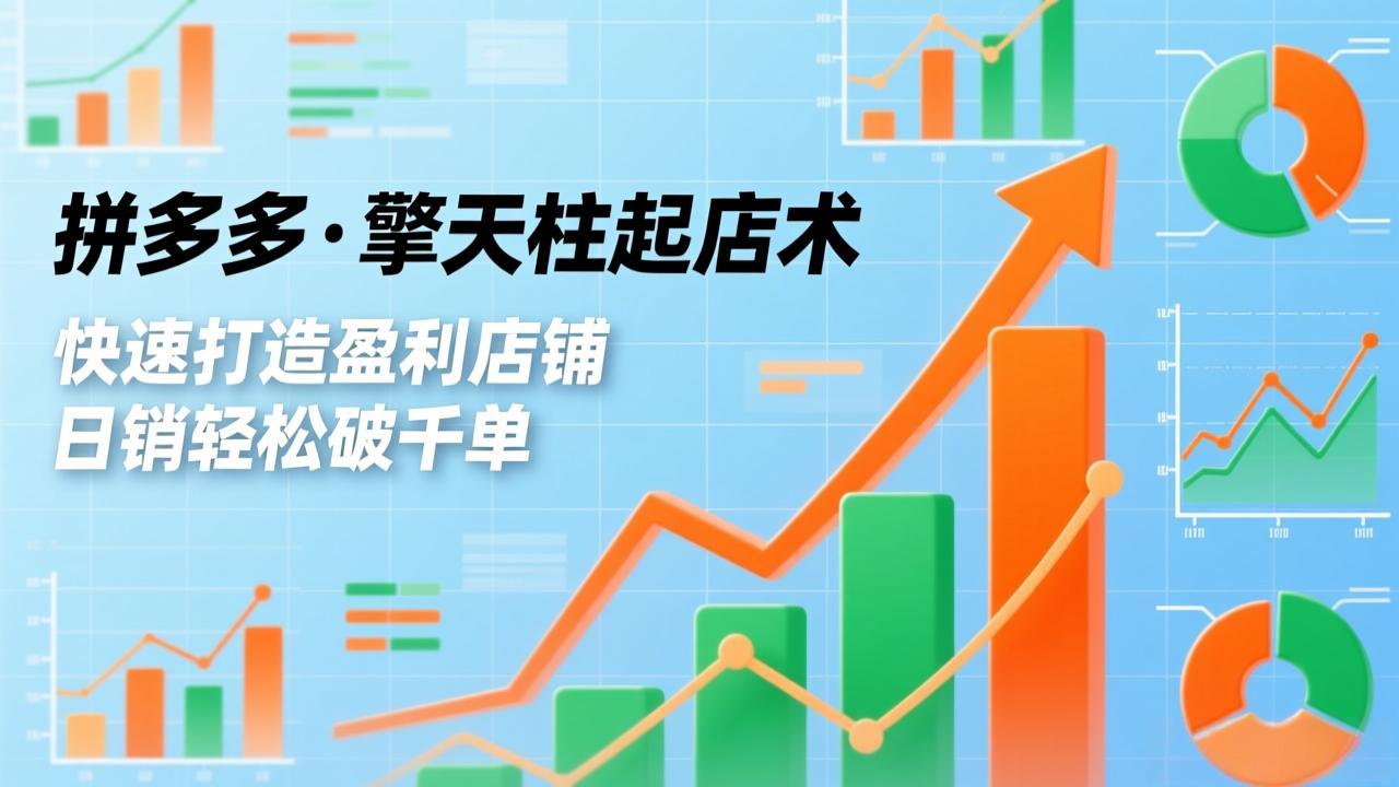 拼多多·擎天柱起店术3.0(更新-鸿途网创资源站