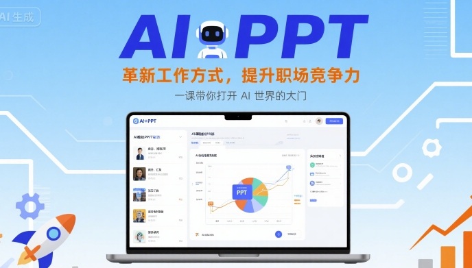 AI+PPT：革新工作方式，提升职场竞争力，一课带你打开 AI 世界的大门-鸿途网创资源站