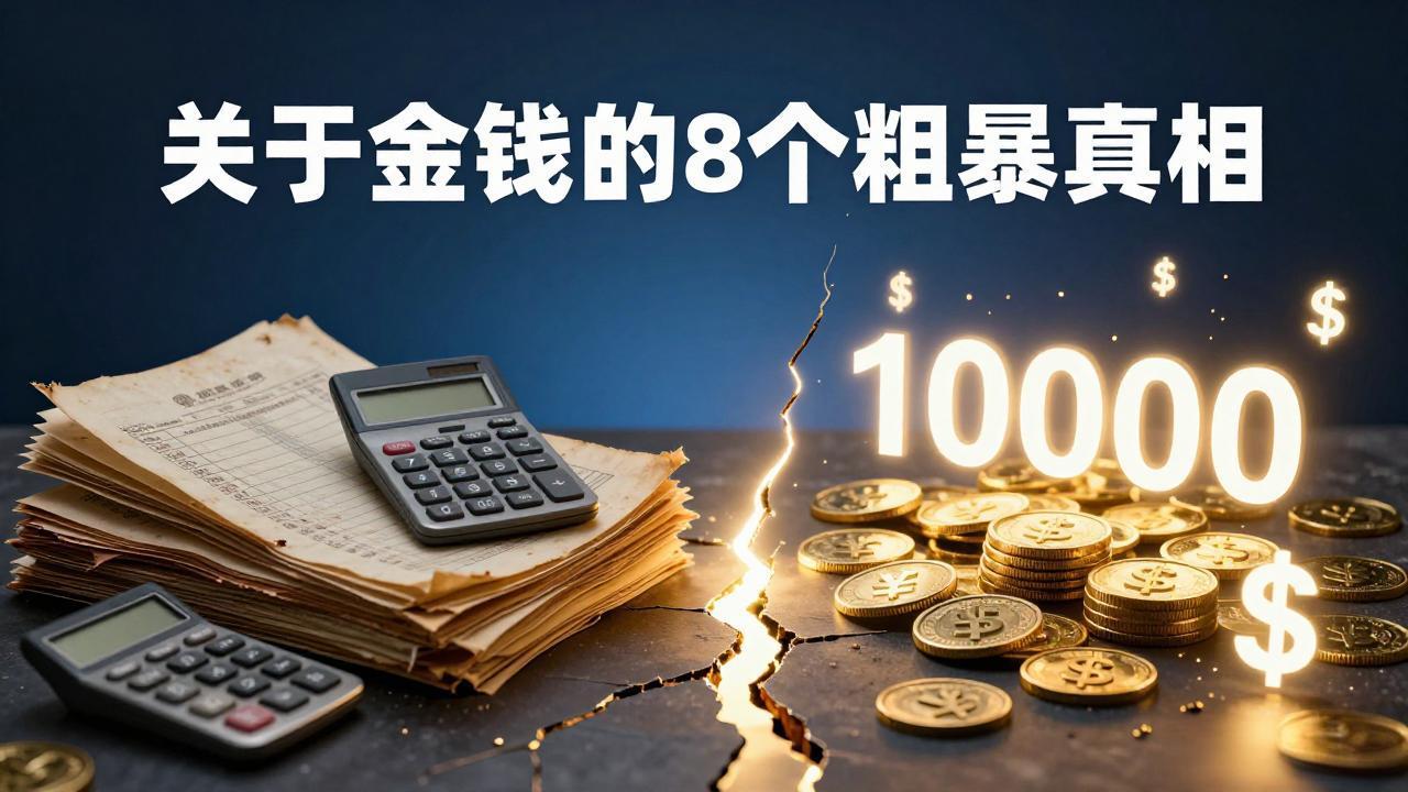 付费文章：关于金钱的 8 个粗暴真相，彻底重塑你的赚钱思维与财富认知-鸿途网创资源站