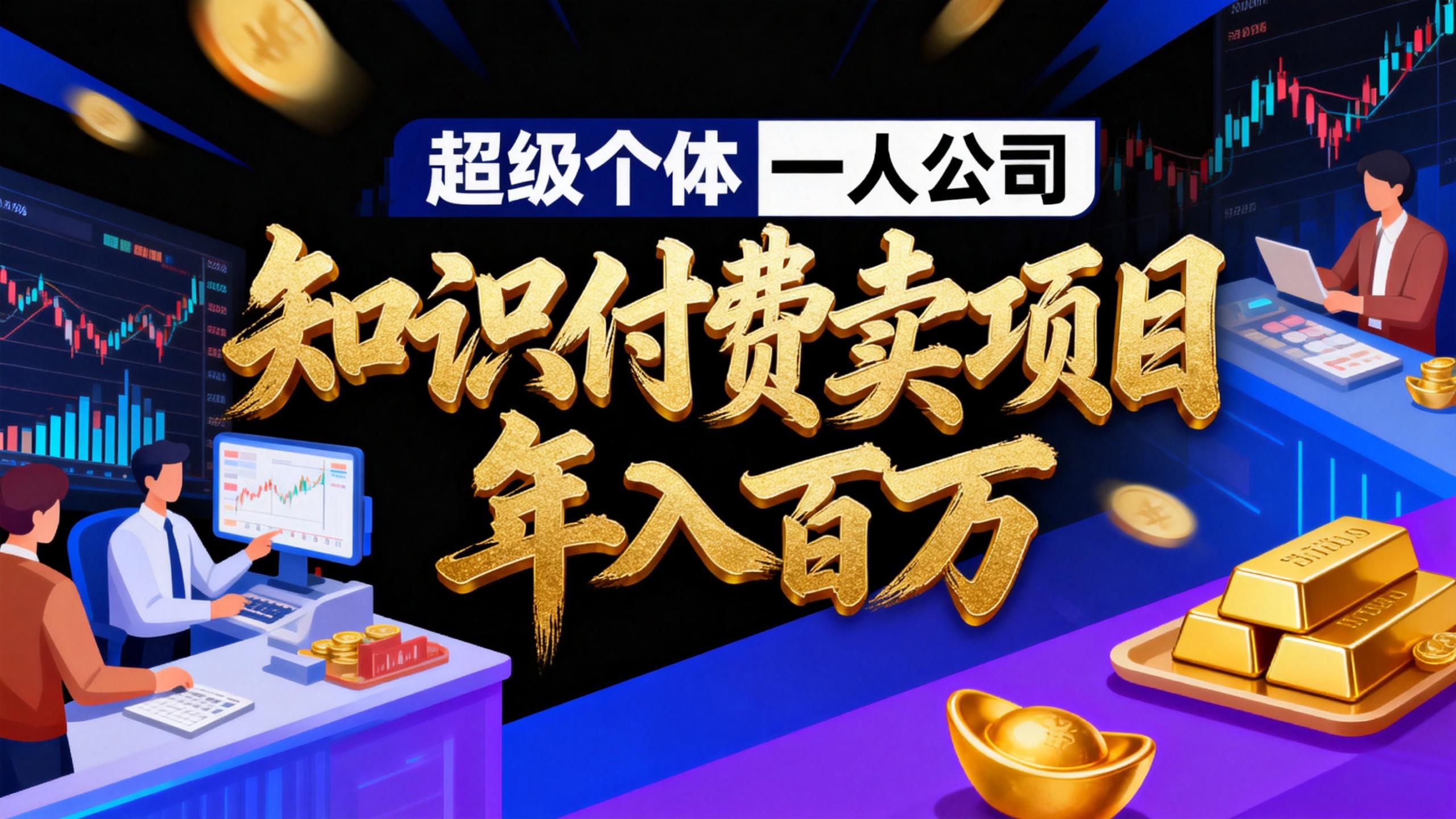 2026年“超级个体一人公司”私域卖项目年入百万，个人IP-精准引流-项目包装-转化成交-鸿途网创资源站
