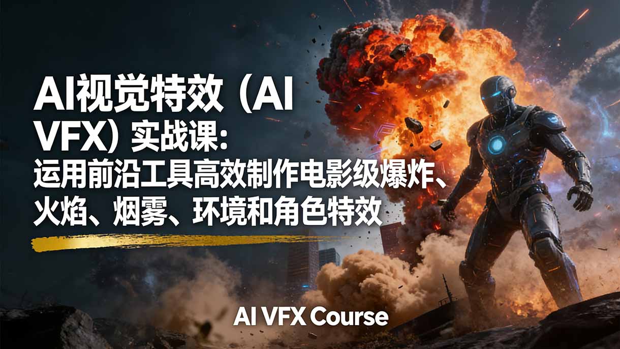 AI视觉特效(AI VFX-鸿途网创资源站