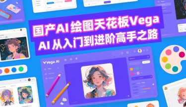 国产AI绘图天花板 Vega AI从入门到进阶高手之路-鸿途网创资源站