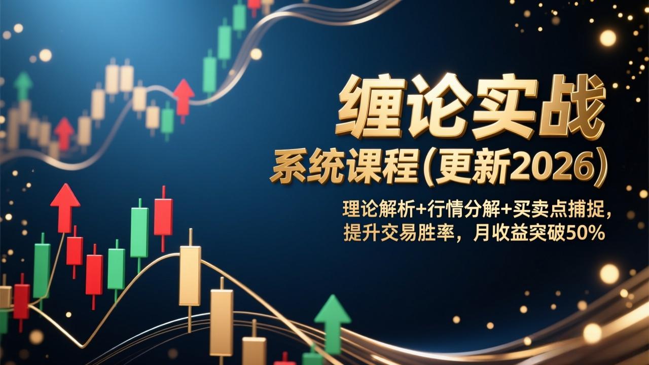 缠论实战系统课程(更新2026-鸿途网创资源站