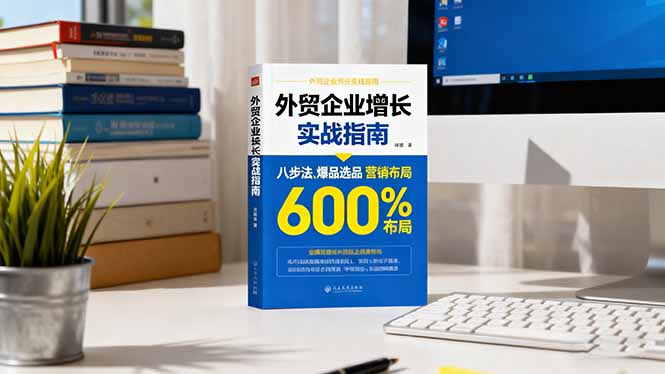 外贸企业增长实战指南，八步法、爆品选品、营销布局，业绩增长300%-鸿途网创资源站