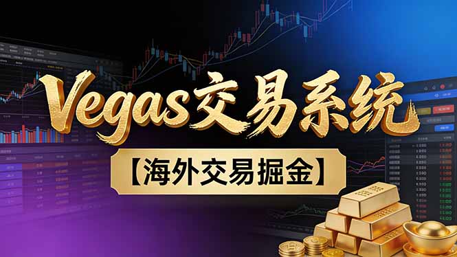 【普通人也可以成为操盘手第二期】Vegas交易技术+聪明软件，日赚50-100U-鸿途网创资源站